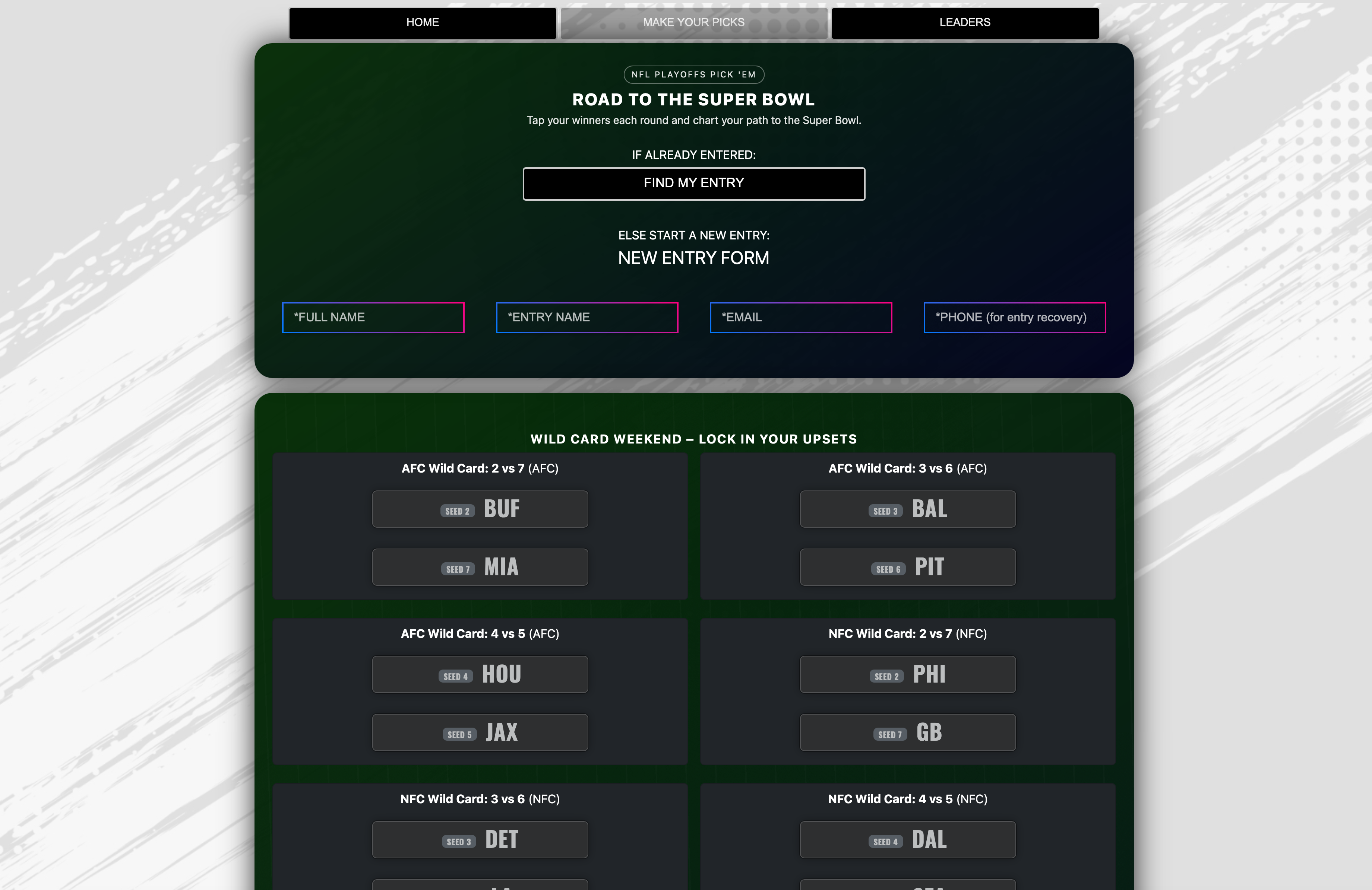 NFL Playoff Challenge